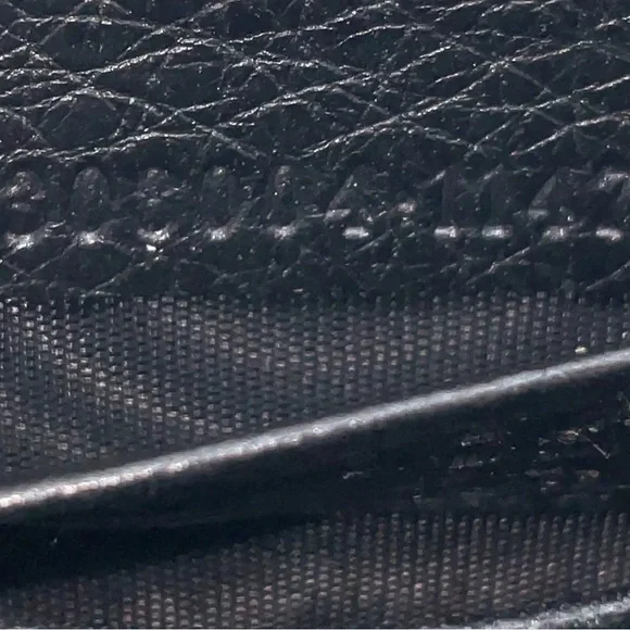 Authentic GUCCI GG Logo Soho Leather Black Long Wallet W/Box - Picture 16 of 16